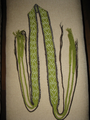 Fingerwoven Garters