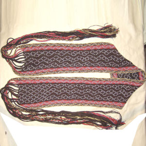 Fingerwoven  sash 046