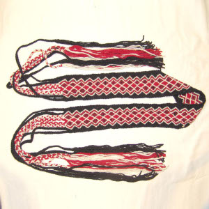 Fingerwoven  sash 050