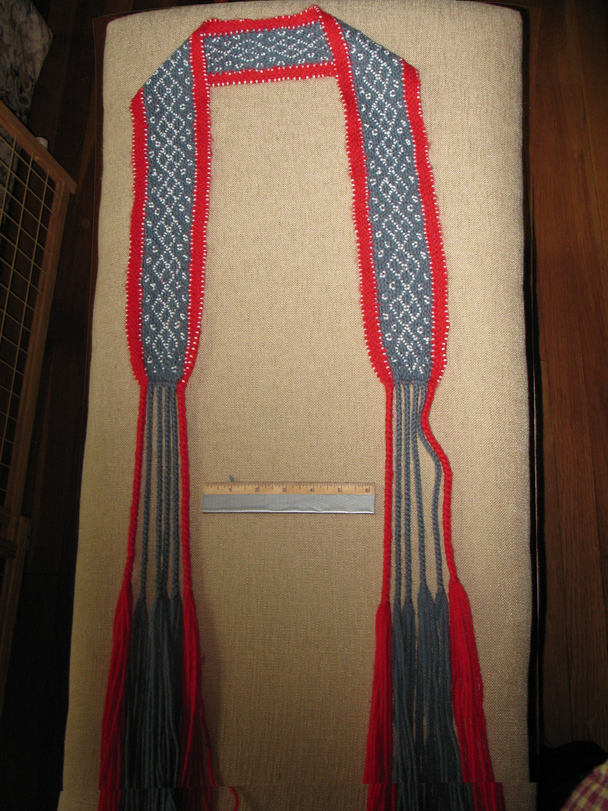 Fingerwoven  sash 0911