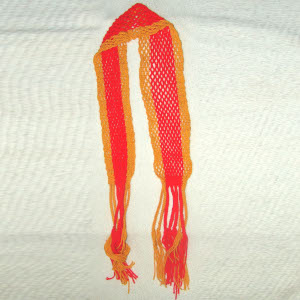 Fingerwoven  sash 1714