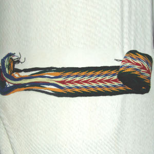 Fingerwoven  sash 1702